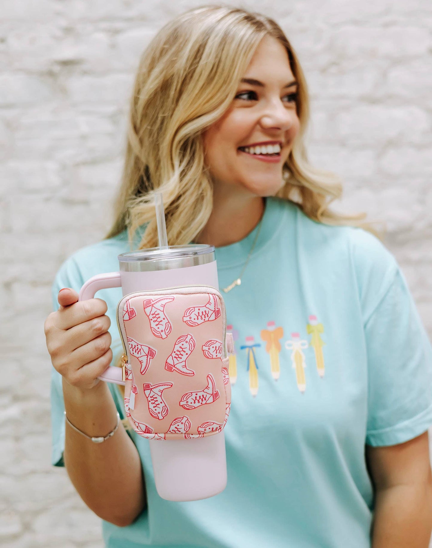 Western Cowgirl Boots Tumbler Fanny Pack