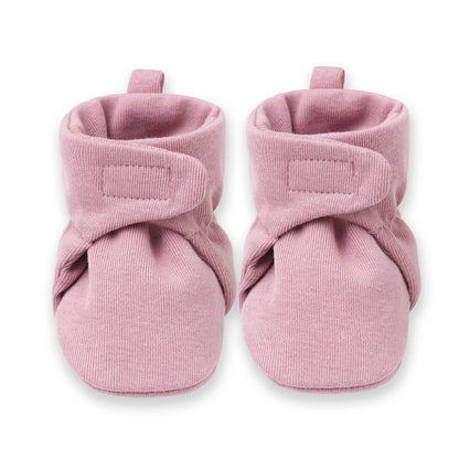 Baby Booties - Cotton & Bamboo: Red - Sold Separately