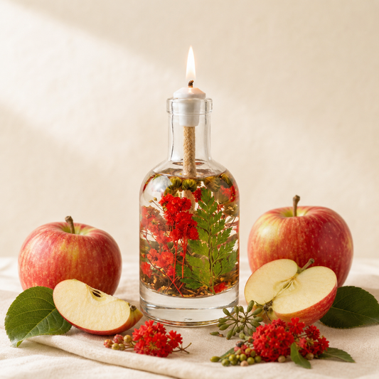 Bushel Basket Oil Candle