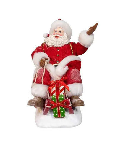 8.5" Fabriche Santa On Sled