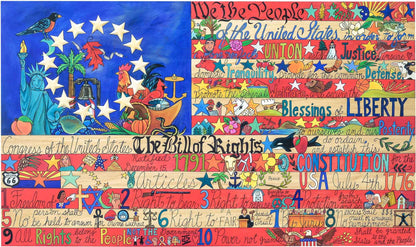 American Flag Plaque | "Stars & Stripes"