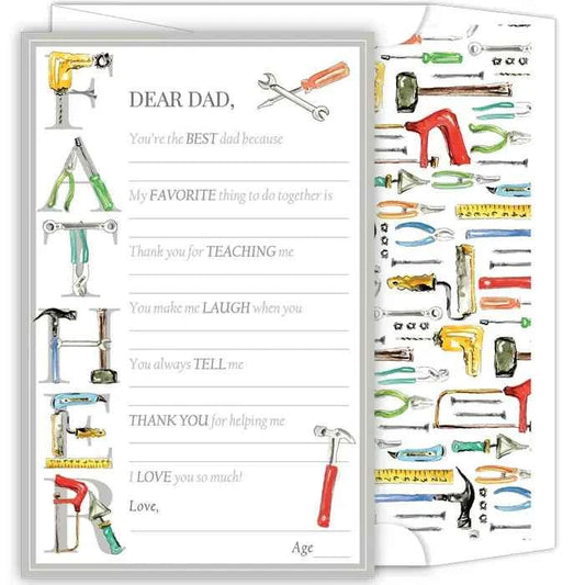 Hand pained Father Dad Icons All About