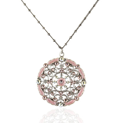 Alessia Classic Rose Necklace