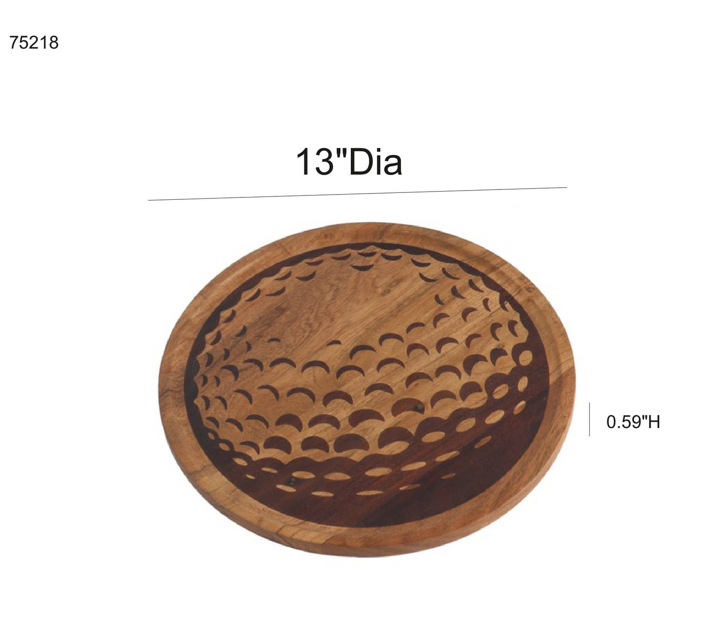 Wood  Golf Ball Cutting Board