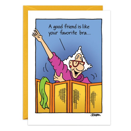 Favorite Bra Birthday Card