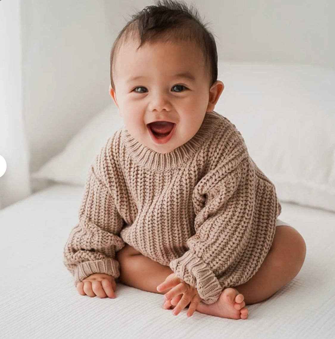 Chunky Knit Sweater Pastels