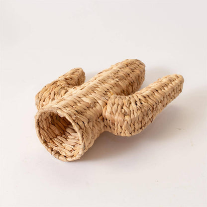 Cactus Figure Woven Water Hyacinth