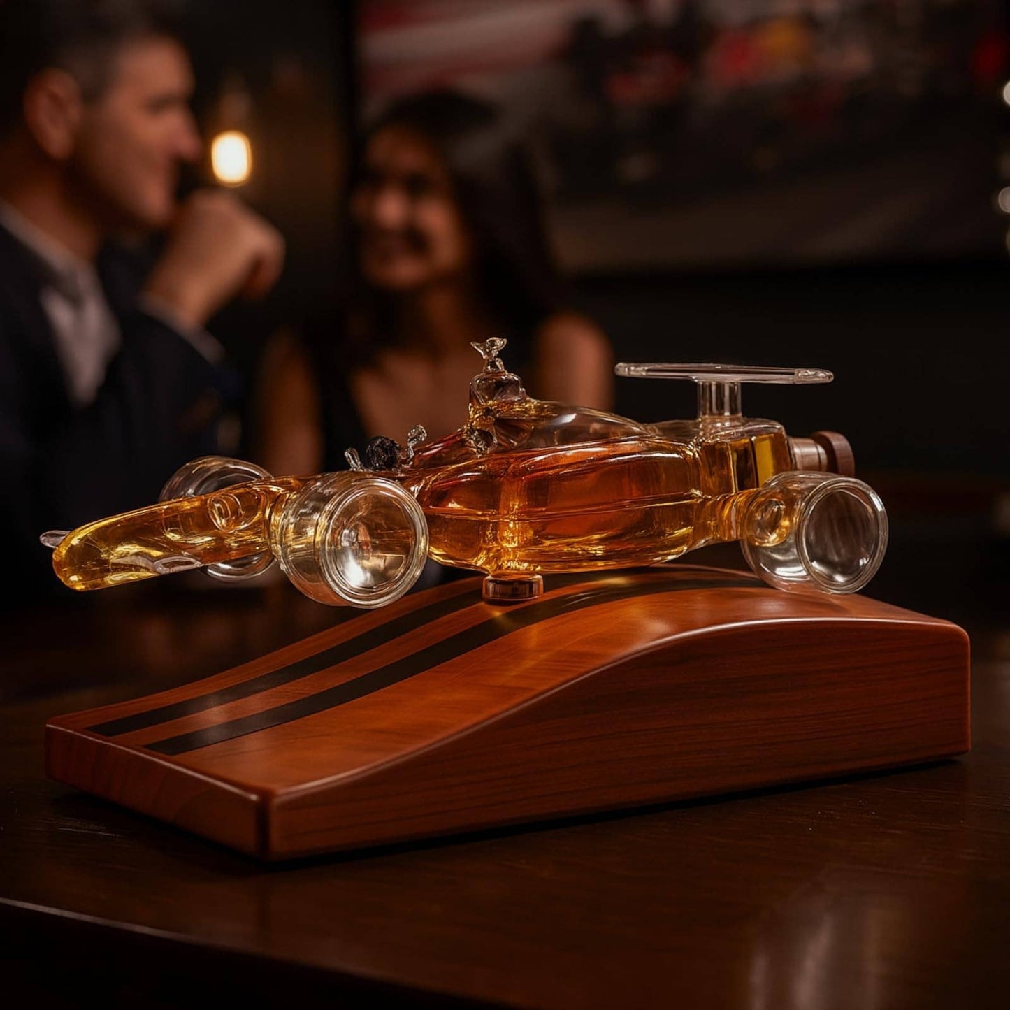 F1 Racecar Whiskey Decanter - 8.12oz -