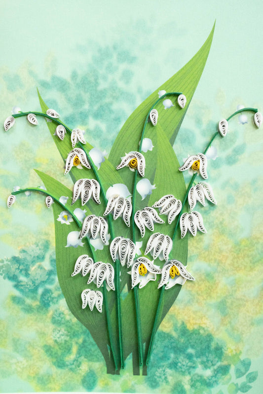 Lily of the Valley (Mini Quilled Card)