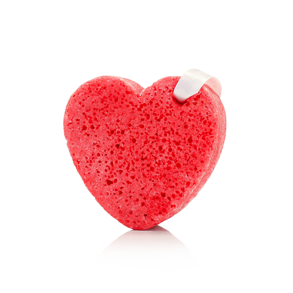Spongellé Scarlet Blush Heart Buffer 