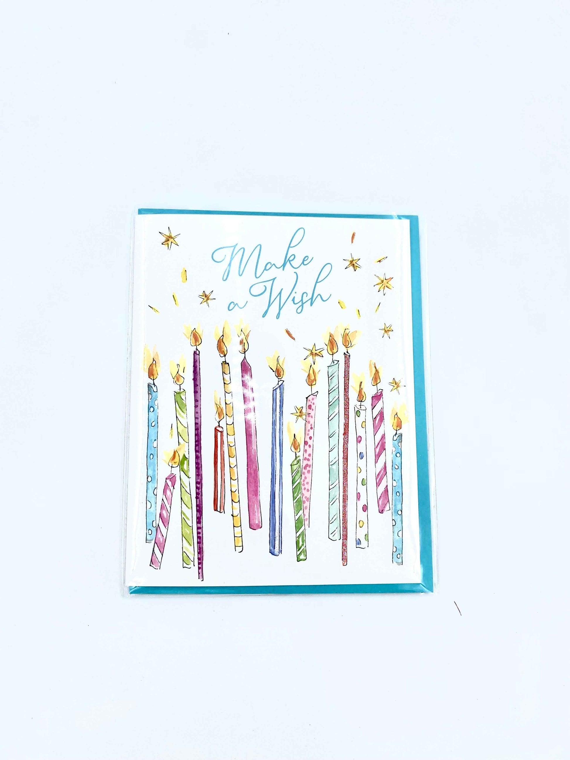 Make A Wish Colorful Birthday Candles