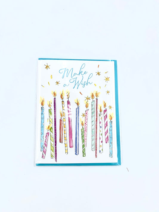 Make A Wish Colorful Birthday Candles