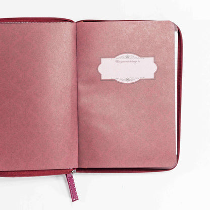 Divinity Boutique - Divine Details: Journal Black And Burgundy Romans 15: 13