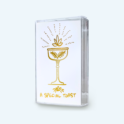 Boxed Enclosure Cards - A Special Toast