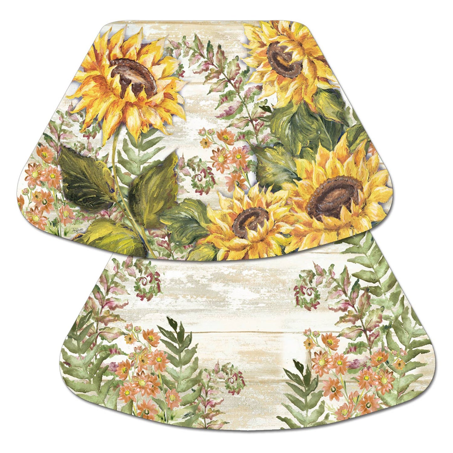 Sunflower Wedge Reversible Flexible Placemat