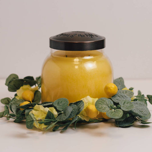 A Cheerful Giver - Eucalyptus Lemon Rose Candle Ring