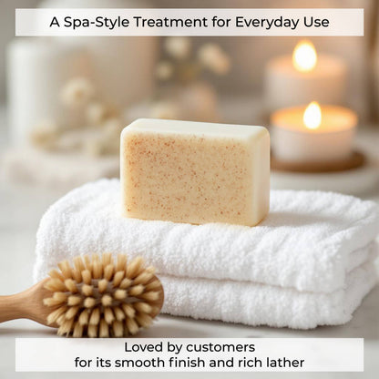 The Grecian Soap Company - Pink Himalayan Anti-Inflammatory Salt Exfoliating Scrub Bar