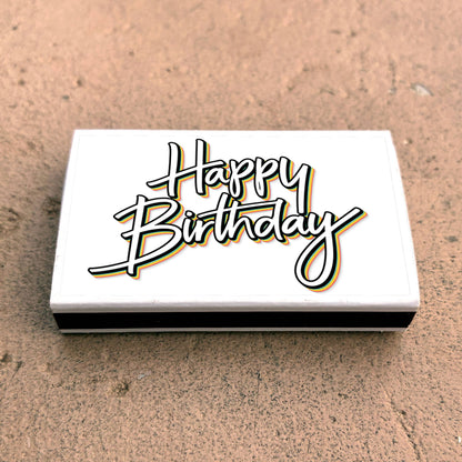 Happy Birthday Matches • Home Decor Matchbox