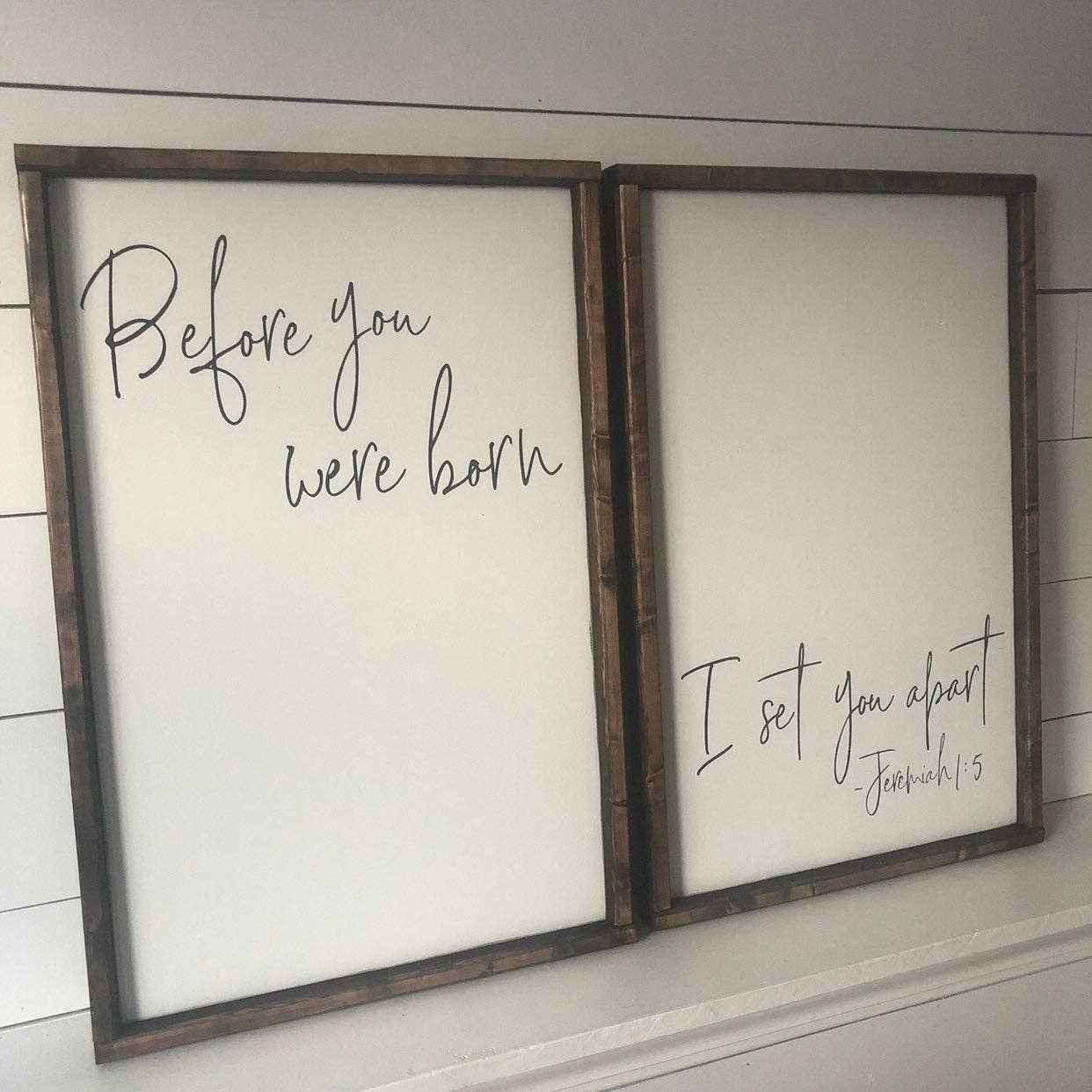 This Phrase of Life - Before you were born i set you apart [FREE SHIPPING!]