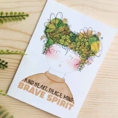 Garden Girls- packaged notecard set of 4