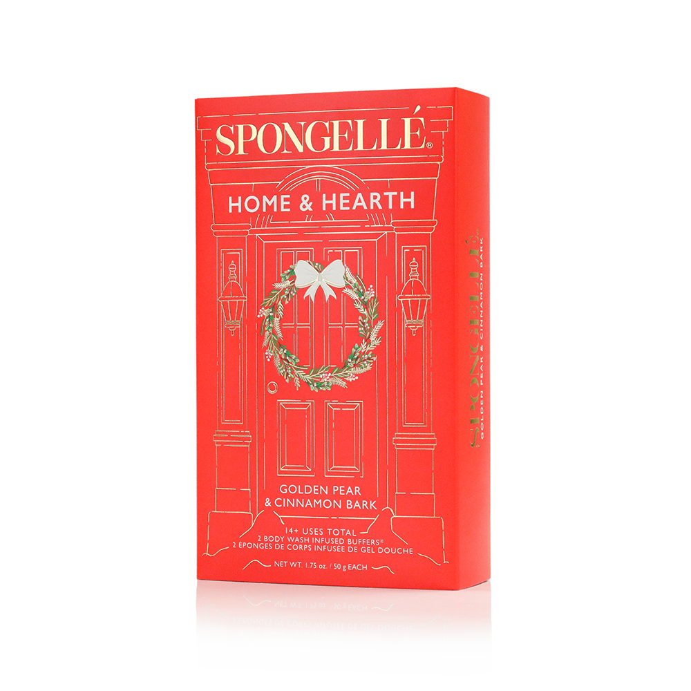 Spongellé | Navidad 2025 | Regalos para calcetines navideños | Regalos - Set de regalo de corona navideña Home &amp; Hearth | REGALOS PARA CALCETINES NAVIDEÑOS