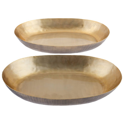 Gold Trays set of 2