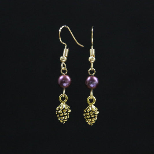Pinecone Earrings