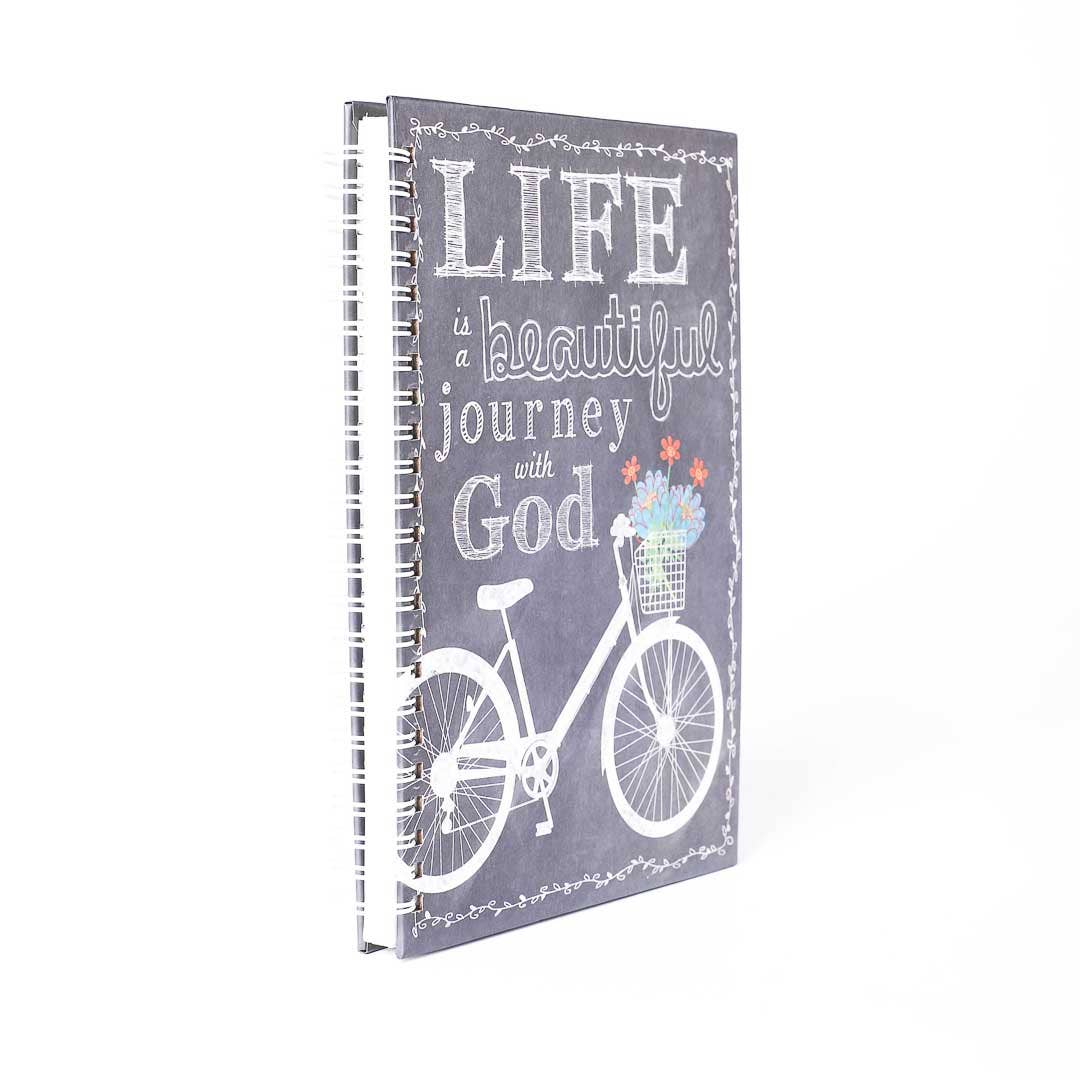 Swanson Christian Products - Spiral Bound Journal -  Beautiful Journey - 196 Pages