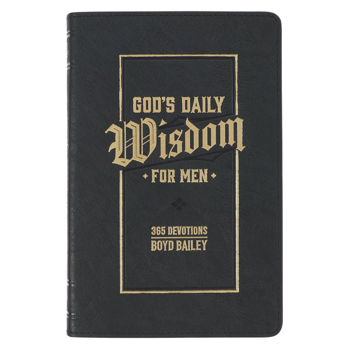 Devotional God's Daily Wisdom for Men Faux Leather