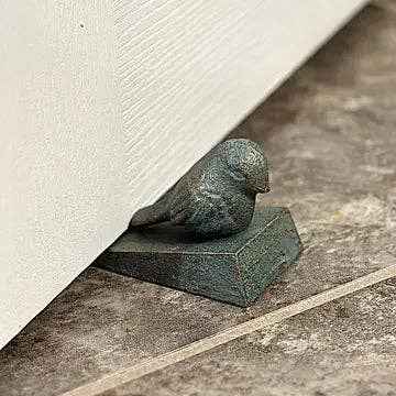 Cast Iron Animal Doorstop: BIRD