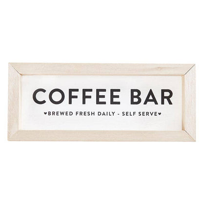 Wood Sign Coffee Bar