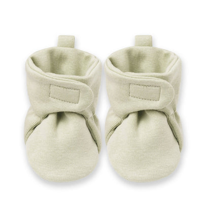 Baby Booties - Cotton & Bamboo: Red - Sold Separately