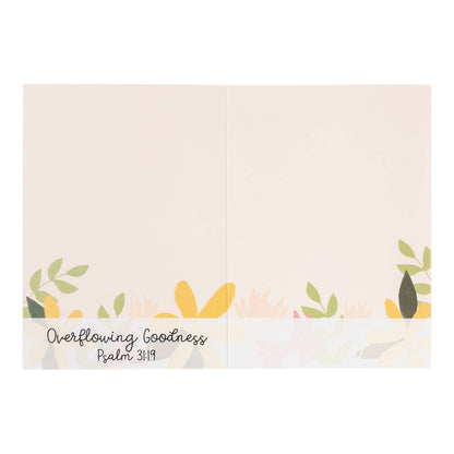 Divinity Boutique - Boxed Cards: 12CT Get Well - Yellow & Peach Floral