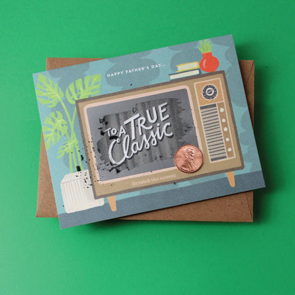 Scratch-off Card - True Classic TV - Father's Day
