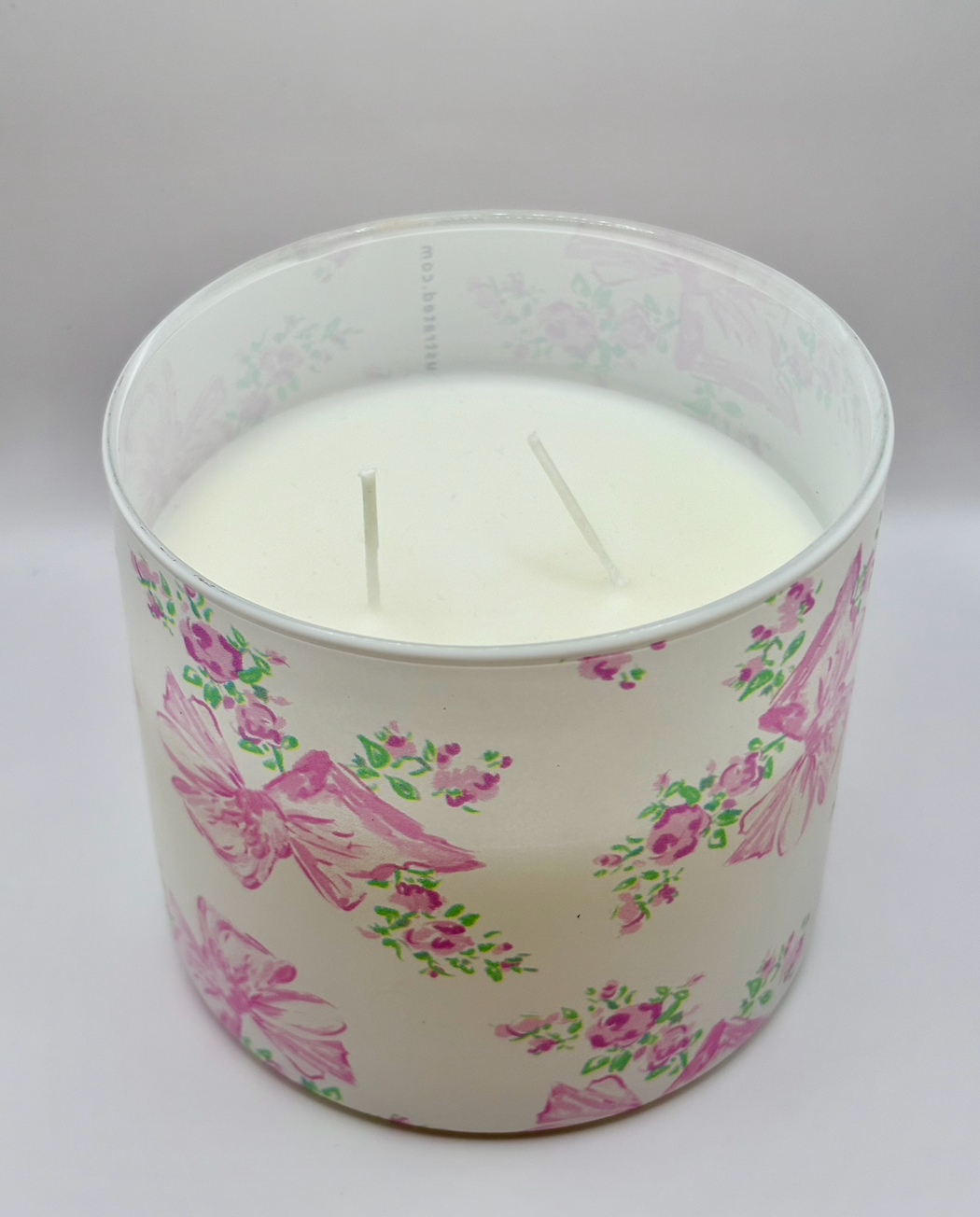 PREPPY PINK BOWS - Candle