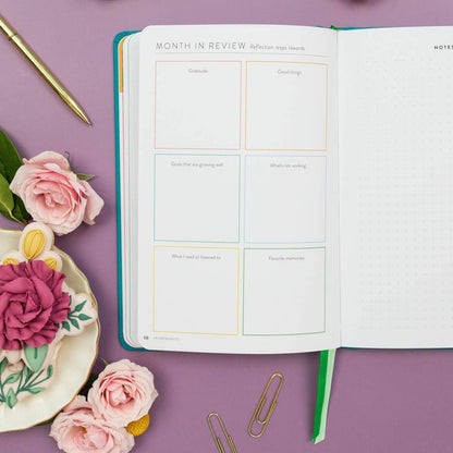 - 90-Day PowerSheets® Goal Planner  | Weekly Undated (Ivy)