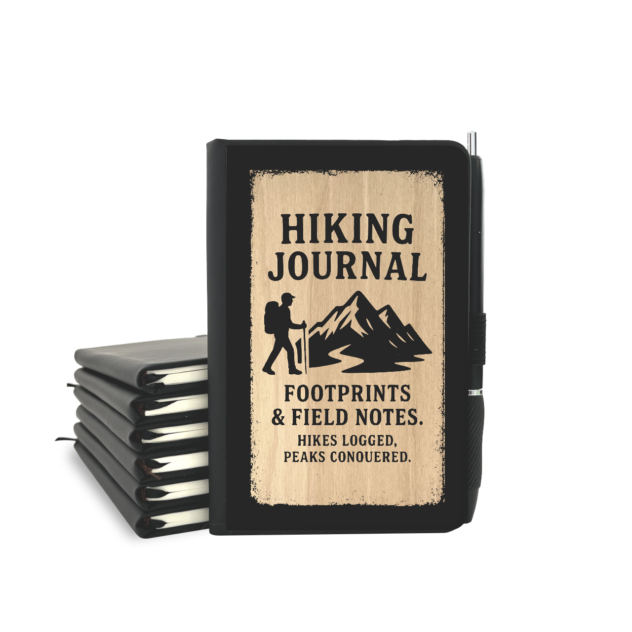Hiking Journal - Wood Cover