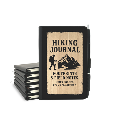 Hiking Journal - Wood Cover