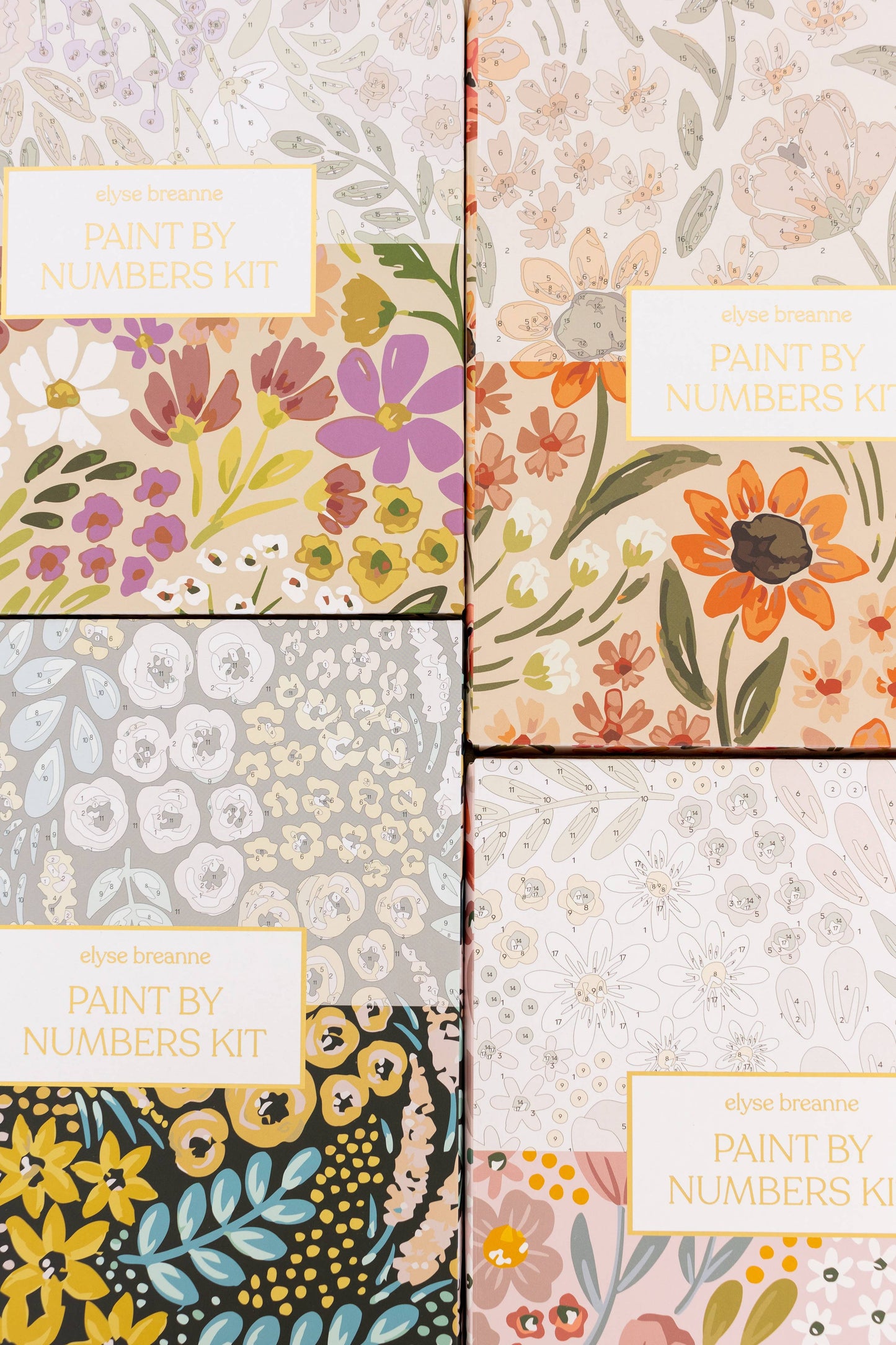 Elyse Breanne Design - Sunny Poppies Paint By Number Kit