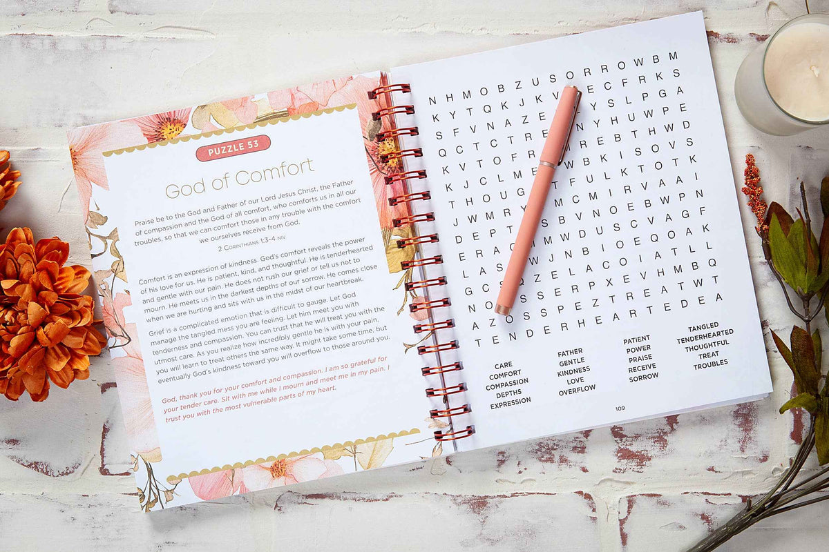 Words to Warm Your Heart (Word Search Devotional)