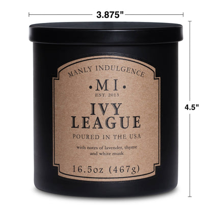 Manly Indulgence Classic Ivy League, 16.5 oz