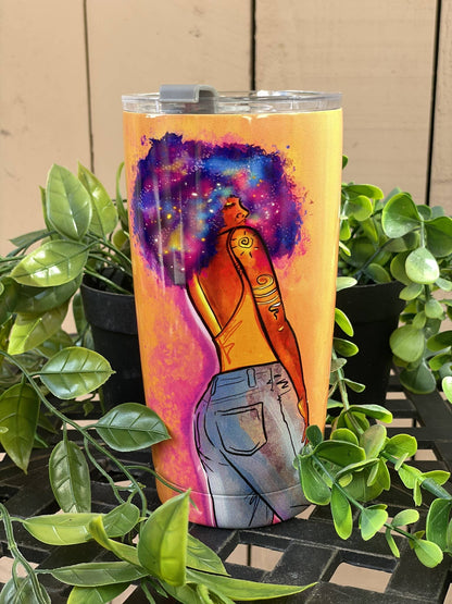 Stainless Steel Travel Tumbler We're Lucky