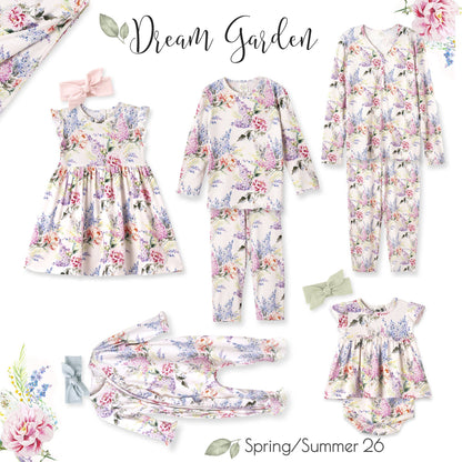 Dream Blossom Matching Family Pajamas – Soft Bamboo: PJ Set Children 3T