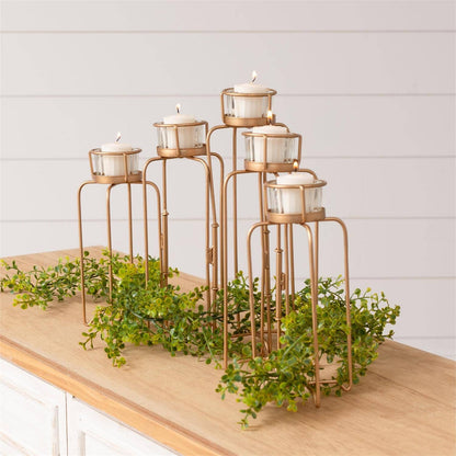Serpentine Tiered Candle Holder