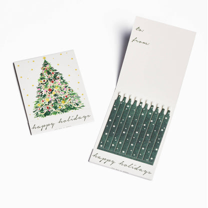Christmas Tree Match Card® | Candle Matches