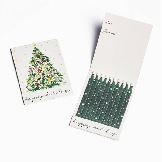 Christmas Tree Match Card® | Candle Matches