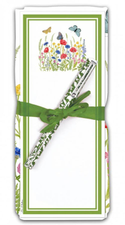 Flour Sack Towel & Magnetic Note Pad Set