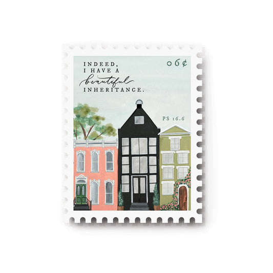 Sticker: Psalm 16:6 Stamp