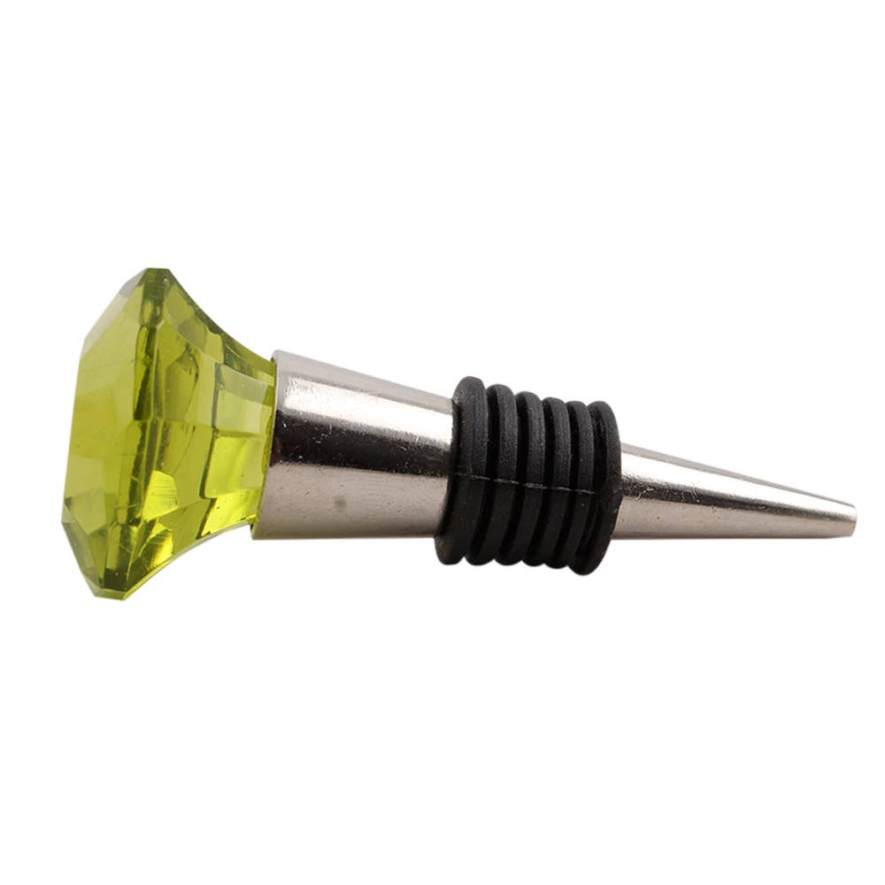 Wine Bottle Stopper Diamond Glass1 Pc