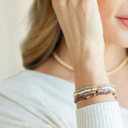 Stretch Bracelets With Beads